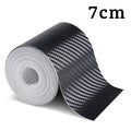Cinta Protectora para Puertas de Coche de Nanofibra de Carbono — Tira Adhesiva Impermeable Antirrayas 1–5m