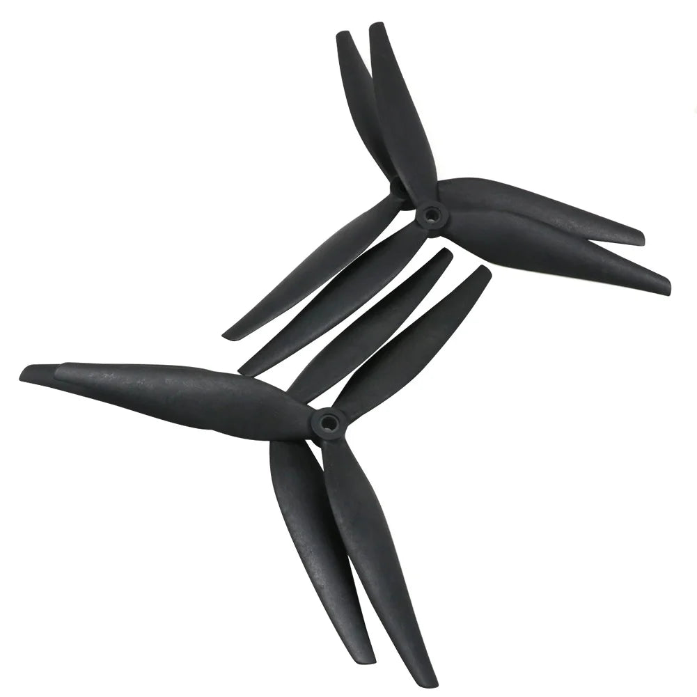 Hélices HQProp para Drones FPV, Paquete de 2 — Nailon Reforzado con Carbono de 9"/10" y 3 Palas