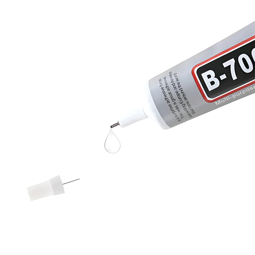 Adhesivo multiusos B-7000 / T-7000 — Pegamento transparente y negro para reparación de teléfonos, joyería y bricolaje (15 ml, 50 ml, 110 ml)