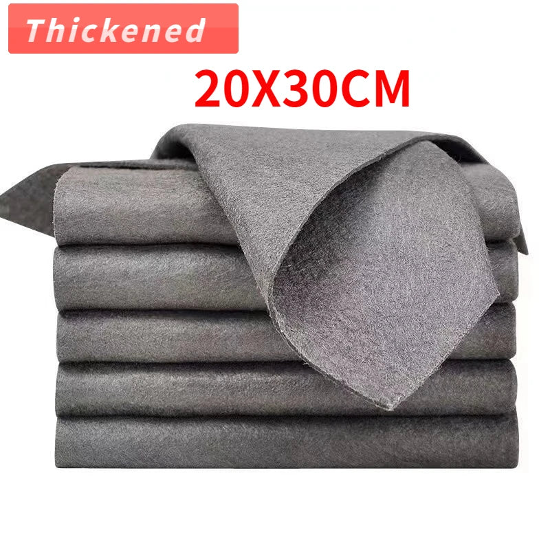 Magic Streak-Free Glass Cleaning Cloth — Reusable Nylon Cloth for Windows, Mirrors & More (1 or 5 Pack)