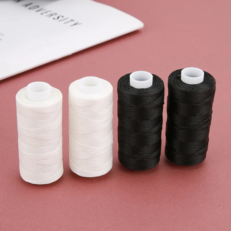 Waxed Polyester Leather Sewing Thread — 0.8mm, 30 Meters, 150D Flat Wax String