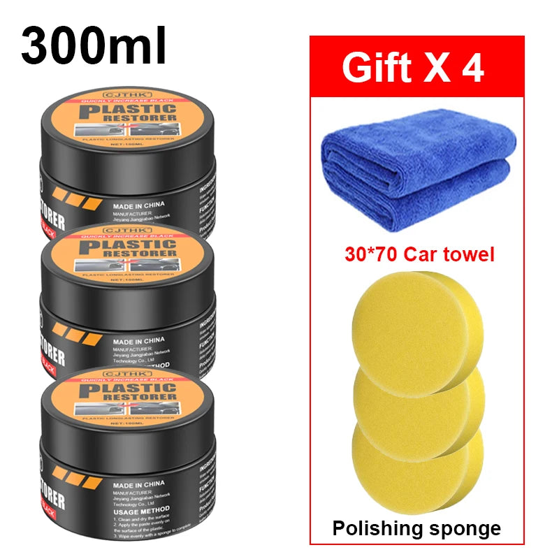 Car Plastic Restorer — Back to Black Ceramic Gloss Coating & Leather Reviver