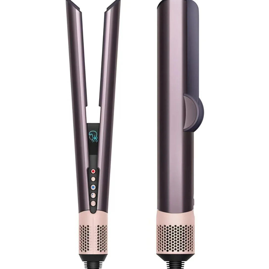 2-in-1 Hair Dryer & Flat Iron — Negative Ion Styler, 2000W
