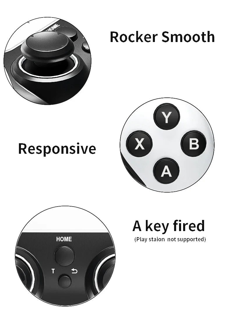 Mando inalámbrico para juegos — Gamepad 2.4G para PS1, PS2, PS3, PC y Android