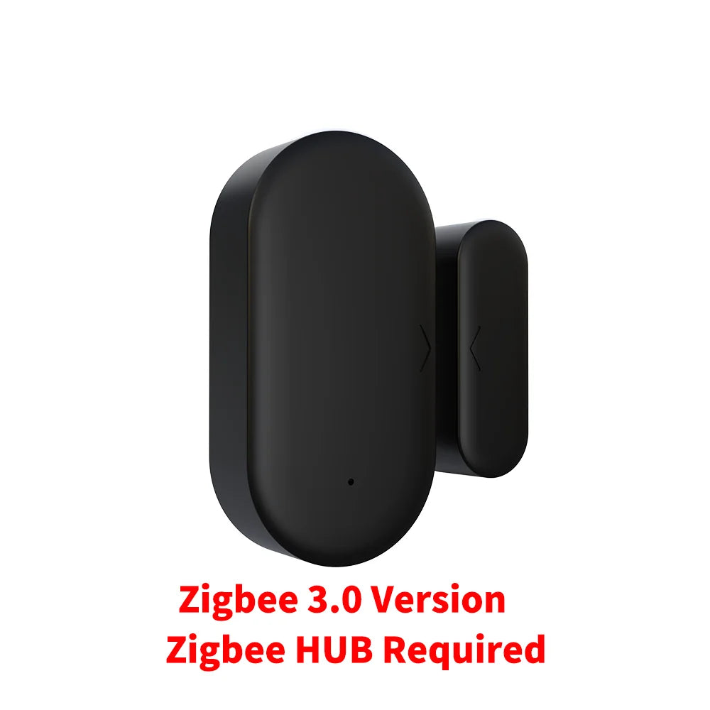Zigbee 3.0 Door & Window Contact Sensor — Smart Home Security Sensor for Home Assistant, Alexa & Yandex