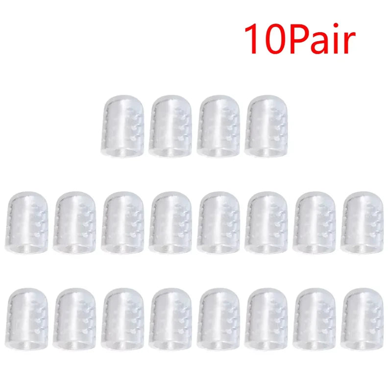 Silicone Finger & Toe Cap Protectors — Soft Sleeve Covers for Corns, Blisters & Bunion Pain Relief