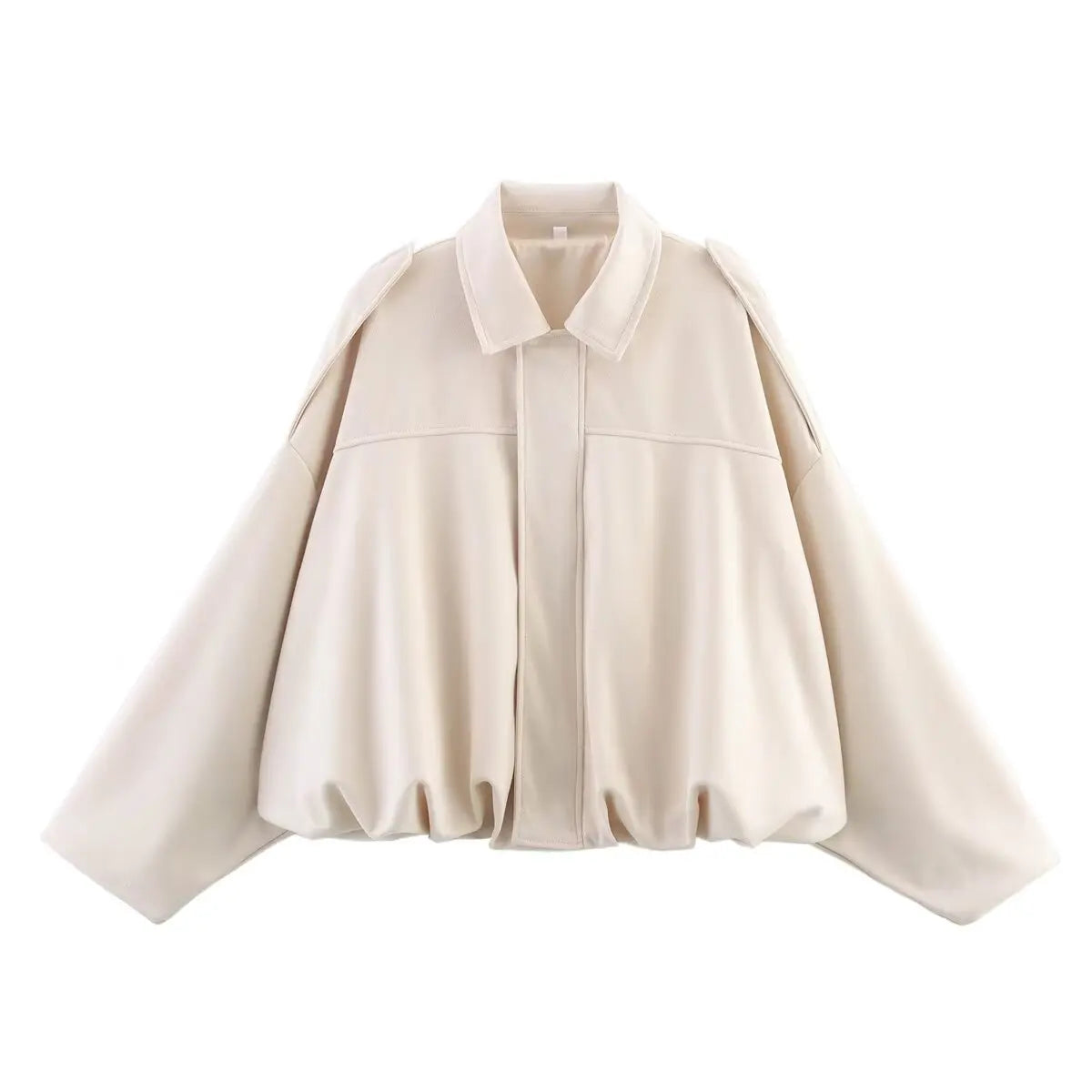 Vintage Oversized Bomber Jacket — Women's Relaxed Fit