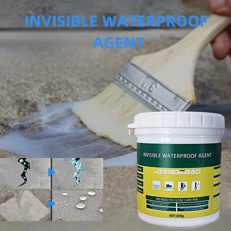 Invisible Waterproof Sealant Coating 300g — Clear Insulating Caulk & Repair Agent