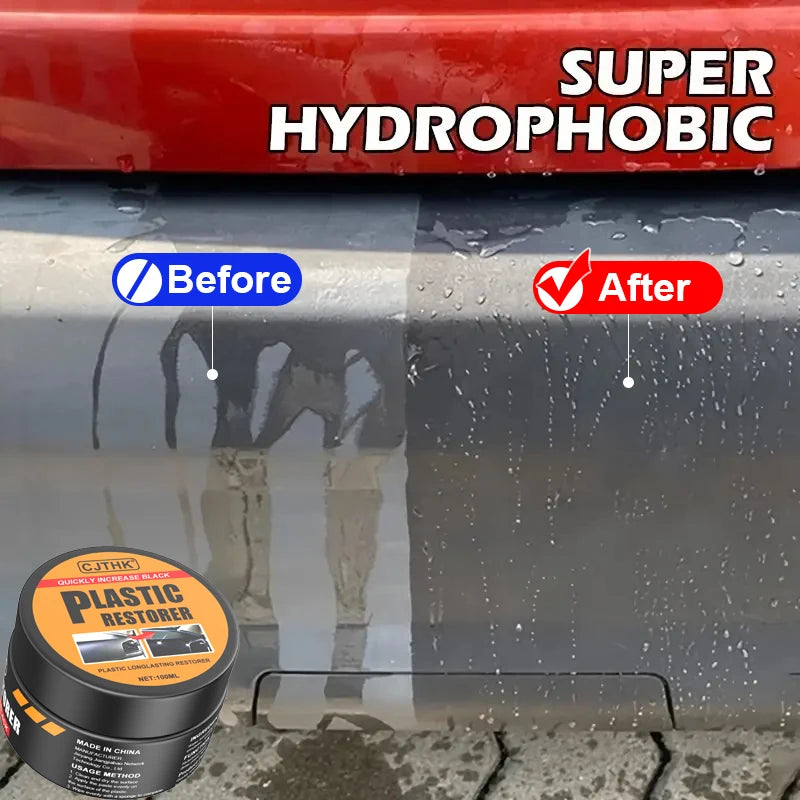 Car Plastic Restorer — Back to Black Ceramic Gloss Coating & Leather Reviver