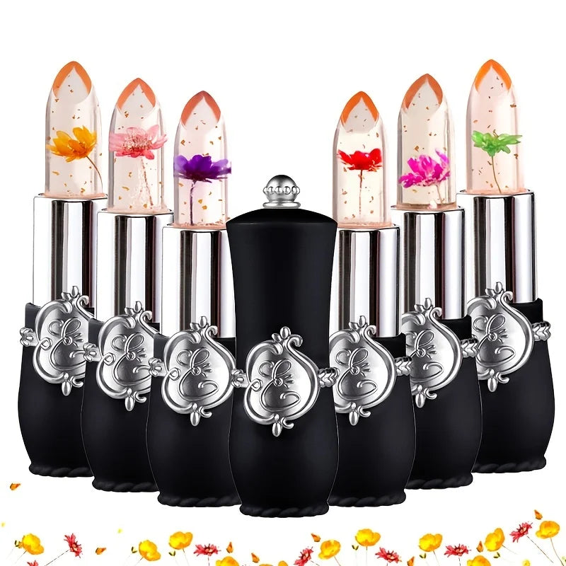 Magic Flower Jelly Lipstick — Color-Changing Moisturizing Lip Balm