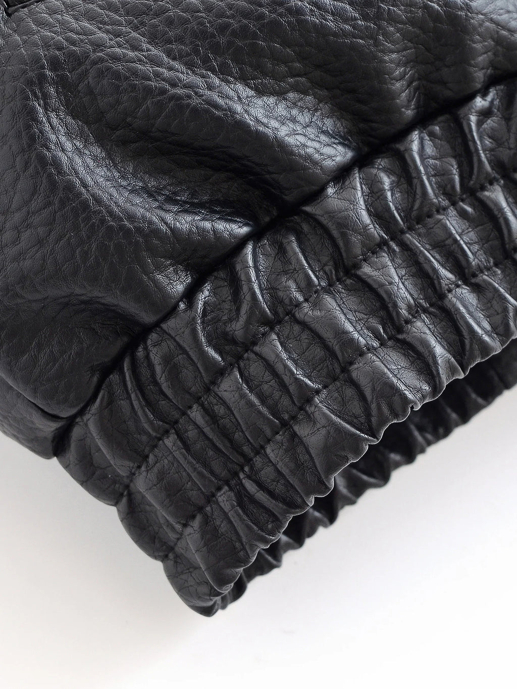 Chaqueta de polipiel con cremallera para mujer — Estilo informal urbano
