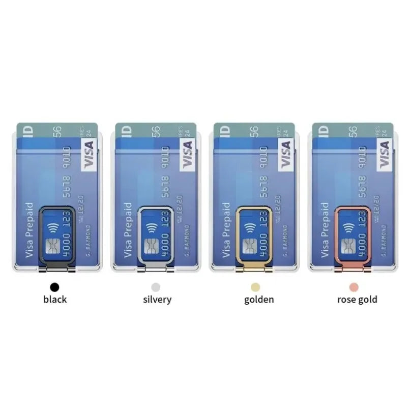 2-in-1 MagSafe Phone Case with Card Holder — Clear Magnetic Wallet