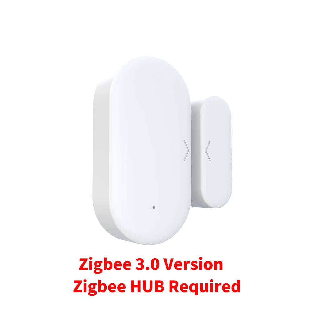 Zigbee 3.0 Door & Window Contact Sensor — Smart Home Security Sensor for Home Assistant, Alexa & Yandex