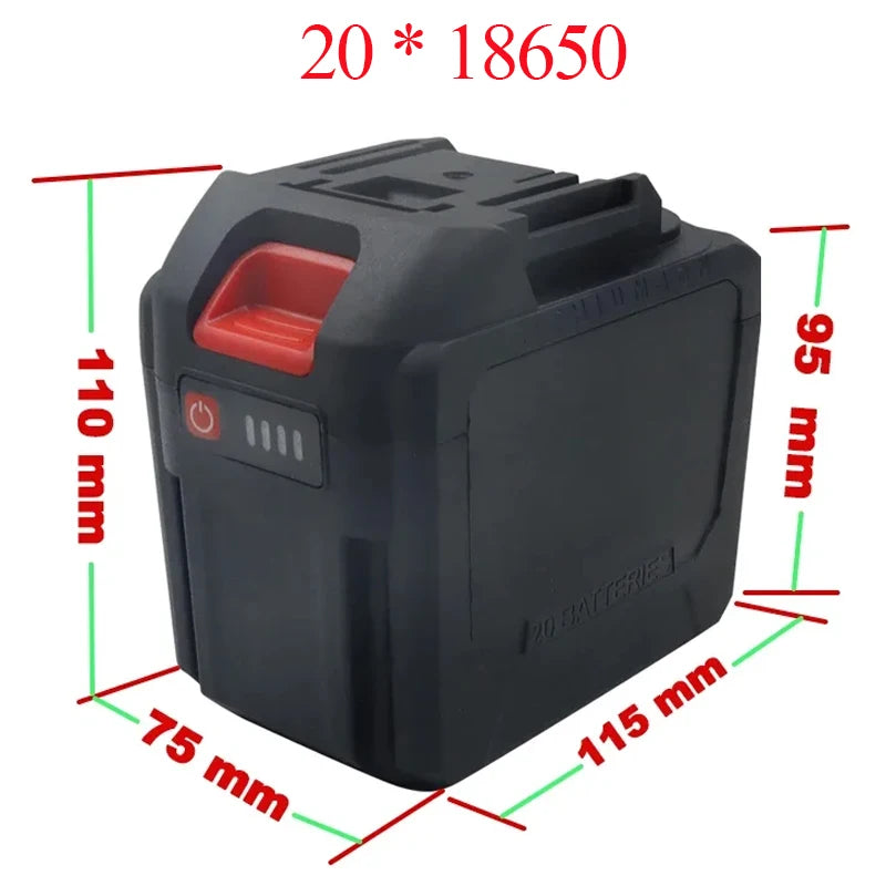 Makita Battery Case Shell with PCB Charging Board — 10/15/20 Core 18650 Li-Ion Pack for Power Tools